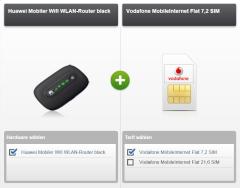 Vodafone-Datentarif mit 5 GB und Mobil-Router