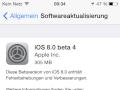 iOS8 Beta 4 bringt neue Features mit sich