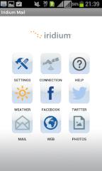 Mail- und Web-App fr den Iridium Go