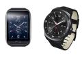 Smartwatch: Samsung stellt Gear S mit UMTS-Modul vor, LG zeigt G Watch R mit rundem Display