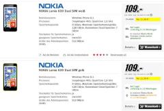 Nokia Lumia 630 Dual-SIM bei Media Markt und Saturn zum Schnppchenpreis