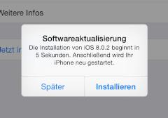 iOS 8.0.2 verfgbar