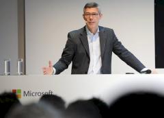 Microsoft-Deutschland-Chef Christian Illek in Berlin.