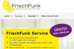 Das Logo der neuen Mobilfunkmarke Frischfunk