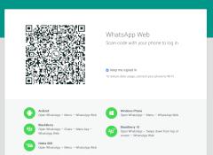 WhatsApp Web gestartet