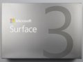 Surface 3 ausgepackt.