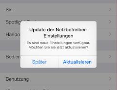 Neue Telekom-Netzbetreiber-Einstellungen fr das iPhone verfgbar