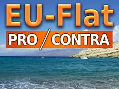 Pro und Contra EU-Flat
