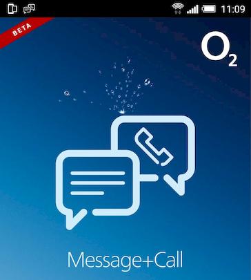 o2 Message+Call in Bildern