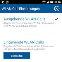 Konfiguration fr WLAN-Calls