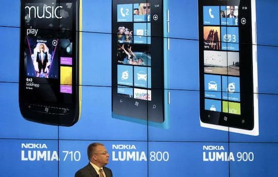Die Lumia-Modelle mit Windows Phone sollten die Rettung bringen