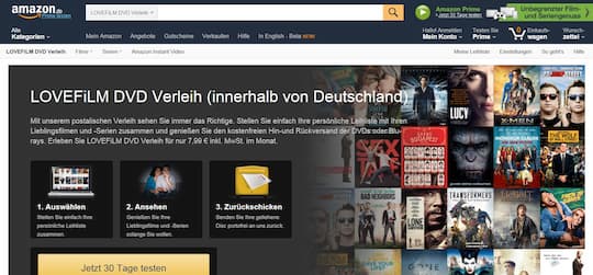 Amazon erhht die Preise fr DVD-Verleih