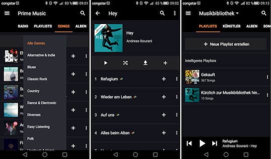 Amazon Prime Music gestartet: Gratis Musik-Streaming fr Prime-Kunden