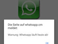 heise security warnt vor neuer Abofalle auf WhatsApp