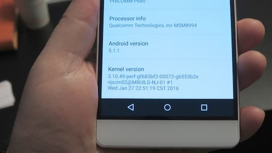 Momentan Lollipop: Phicomm verspricht Update auf Android 6