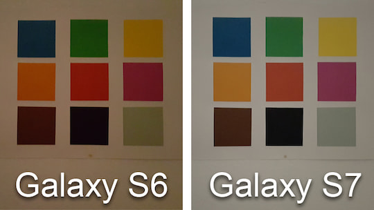 Low-Light-Aufnahme vom Samsung Galaxy S6 und Galaxy S7 im Vergleich