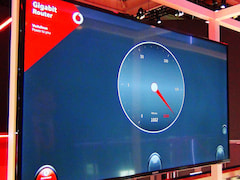 Speedtest mit dem Gigabit-Router von Vodafone 