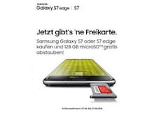 Samsung-Aktion: Gratis Speicherkarte beim Kauf des Galaxy S7 (Edge)