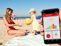 Vodafone: Intelligenter Bikini warnt vor UV-Strahlung