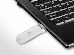 Internet-Stick kann einfach per USB verbunden werden