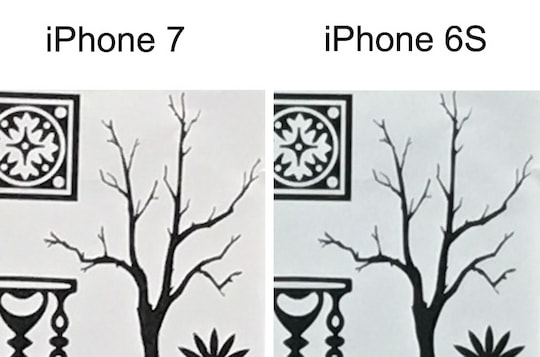 Die Fotos des iPhone 7 und des iPhone 6S mit digitalem Zoom im Vergleich