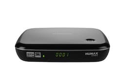 Der DVB-T2-Receiver und Media-Receiver Humax HD Nano T2.