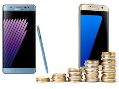 Note-7-Rcknahme: Samsung tauscht gegen Galaxy S7 (Edge)