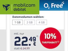 Nutzer knnen o2-Free-Tarife bei mobilcom-debitel ordern