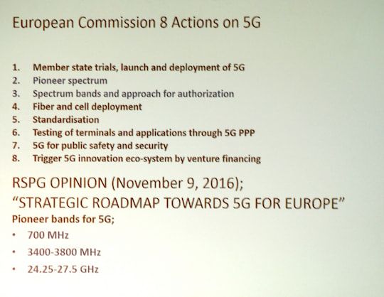 Fr 5G kristallisieren sich drei Frequenzbnder in der EU heraus