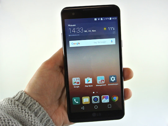 LG X Power: Mit 5,3 Zoll eher ein groes Smartphone