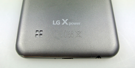 Der kleine Mono-Lautsprecher des LG X Power