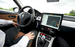 Die Autobauer Ford, BMW und General Motors haben selbstfahrende Autos bis zum Jahr 2021 angekndigt. (Symbolfoto)