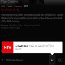 Filme und Serien ber die App zur Offline-Nutzung bereitstellen