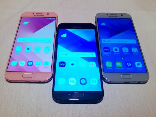Das Galaxy A5 und A3 kommen in neuen Farbversionen