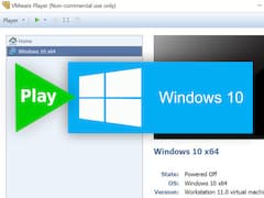 Windows 10 in der VM nutzen