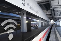 Das neue WLAN-Angebot der Deutschen Bahn kommt bei Fahrgsten gut an
