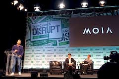 Moia-CEO Ole Harms auf der TechCrunch Disrupt 2016