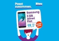Blau-Tarif zusammen mit A5-Smartphone von Samsung