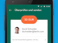 Geld senden per App - hier am Beispiel Paypal