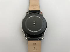 Die neue Samsung-Smartwatch von hinten