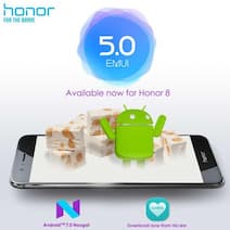 Honor 8 erhlt Update auf Android 7 Nougat