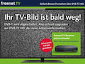 Werbekampagne "Ihr TV-Bild ist bald weg!" von freenet TV