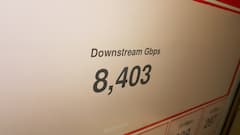 8,4 GBit/s im Downstream wurden im Test erreicht