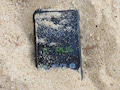 Das Eingraben in den Sand strte das Smartphone nicht