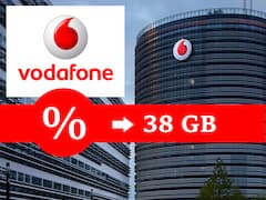 Bis zu 38 GB im Monat bei Vodafone Red SIM-only