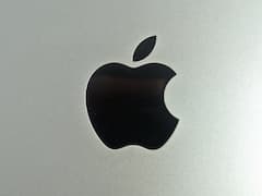 Apple-Logo auf einem iPad