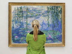 Seerosen von Claude Monet drfen fotografiert werden