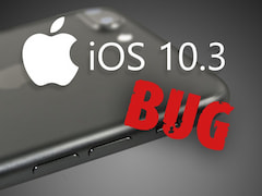 Bug mit drei Fingern in iOS 10.3 