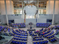 Der Bundestag bei einer Tagung.