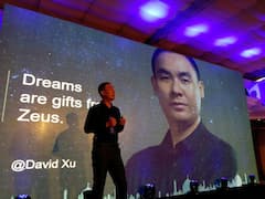 CEO David Xu prsentierte die neuen Gerte